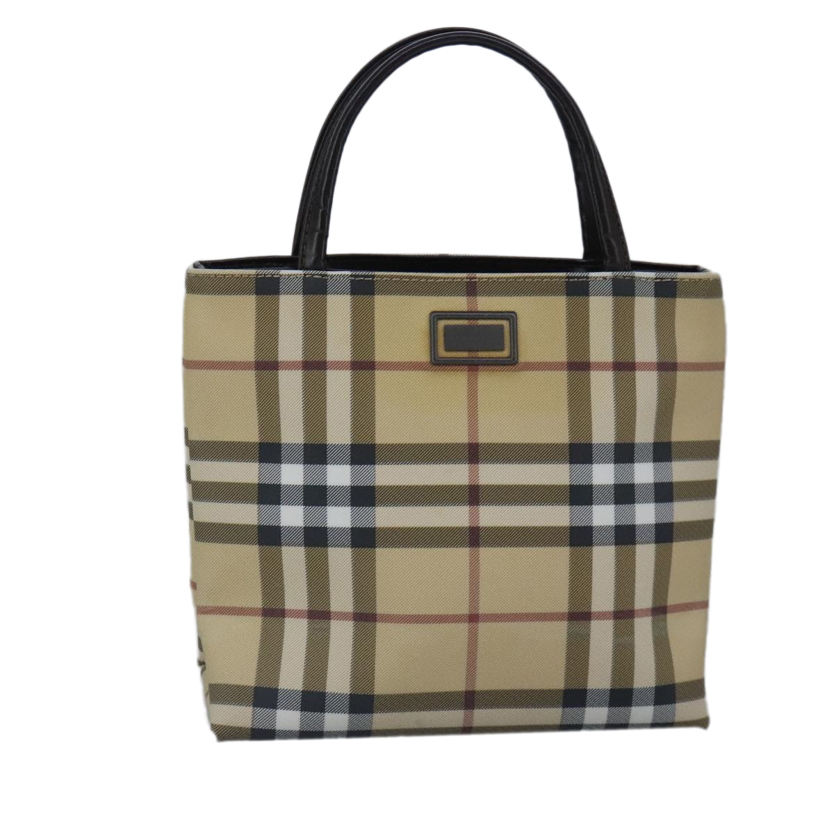 Burberry Nova Check Beige Canvas Handbag Authentic | eBay