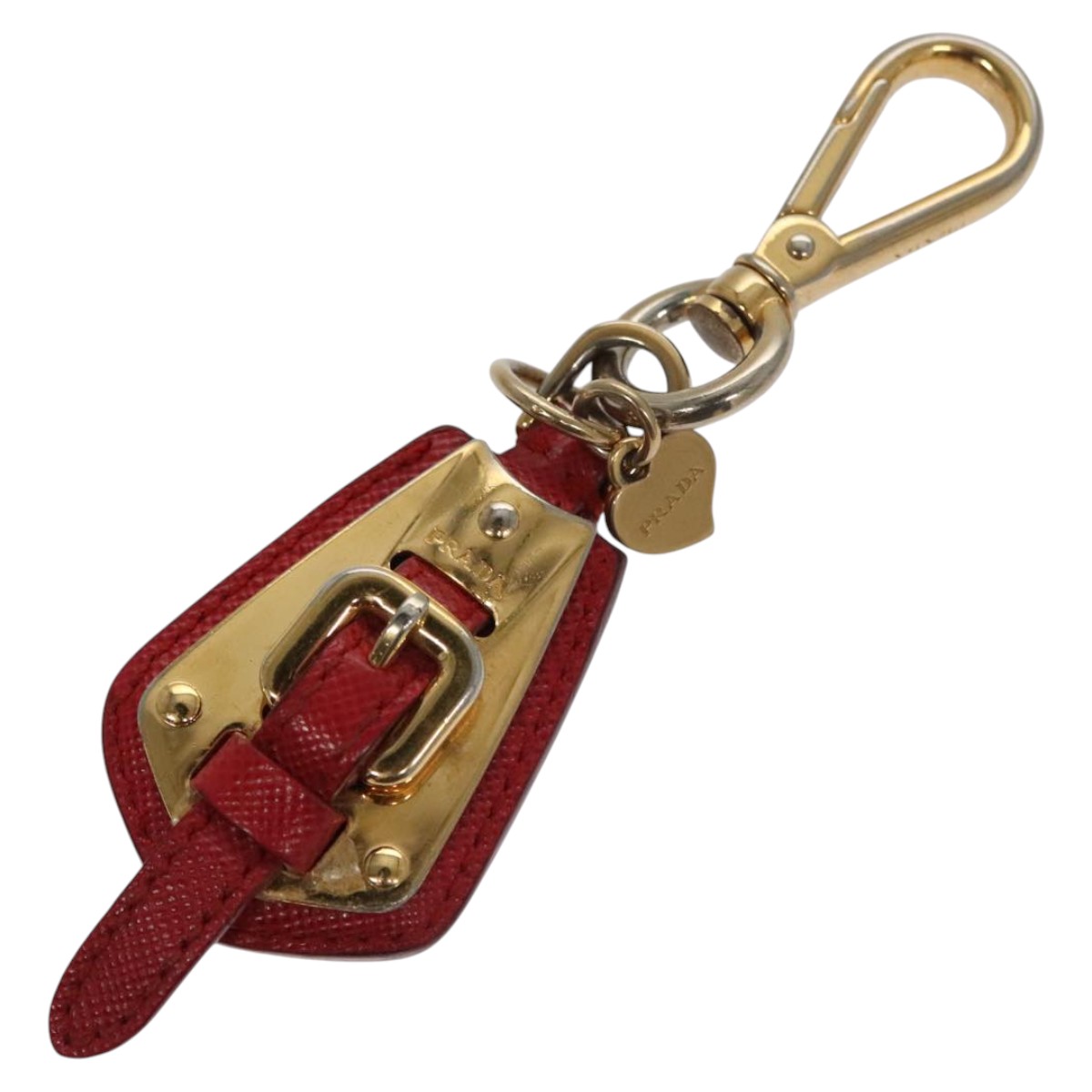 Prada Gold Metal Bag Jewelry Pre-Owned 204$
