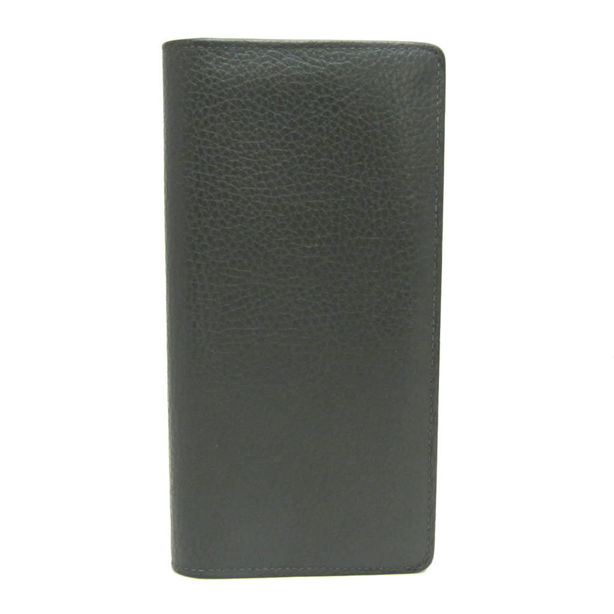 Louis Vuitton Portefeuille Brazza Black Leather Wallet (Pre-Owned)