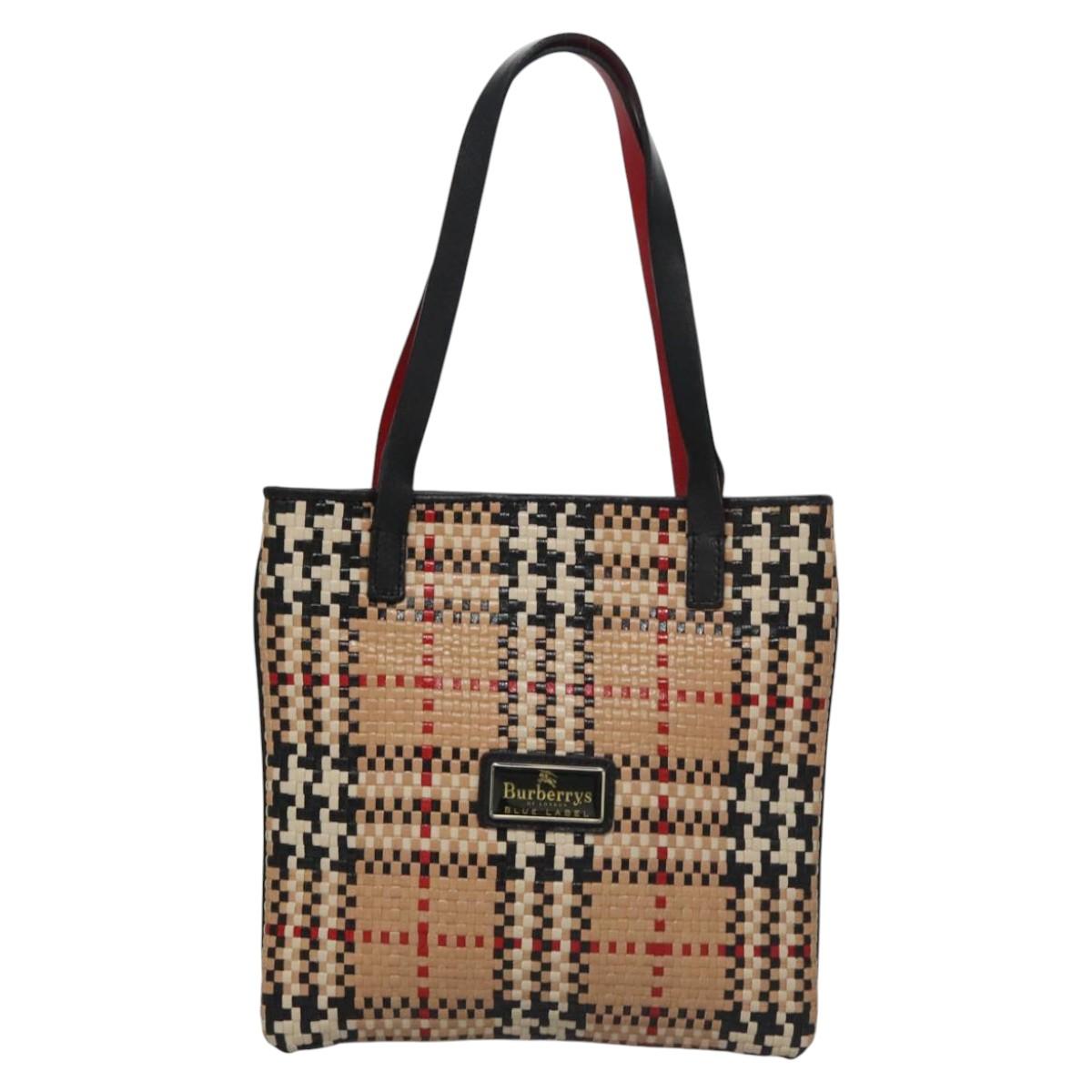 BURBERRY BLACK LABEL★ショルダーバッグ★ベージュ★バーバリー Burberry Black Label Beige Leather Handbag Authentic | eBay