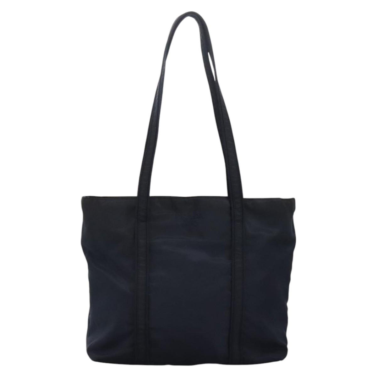 Prada Authentic Navy Nylon Tessuto Tote Bag