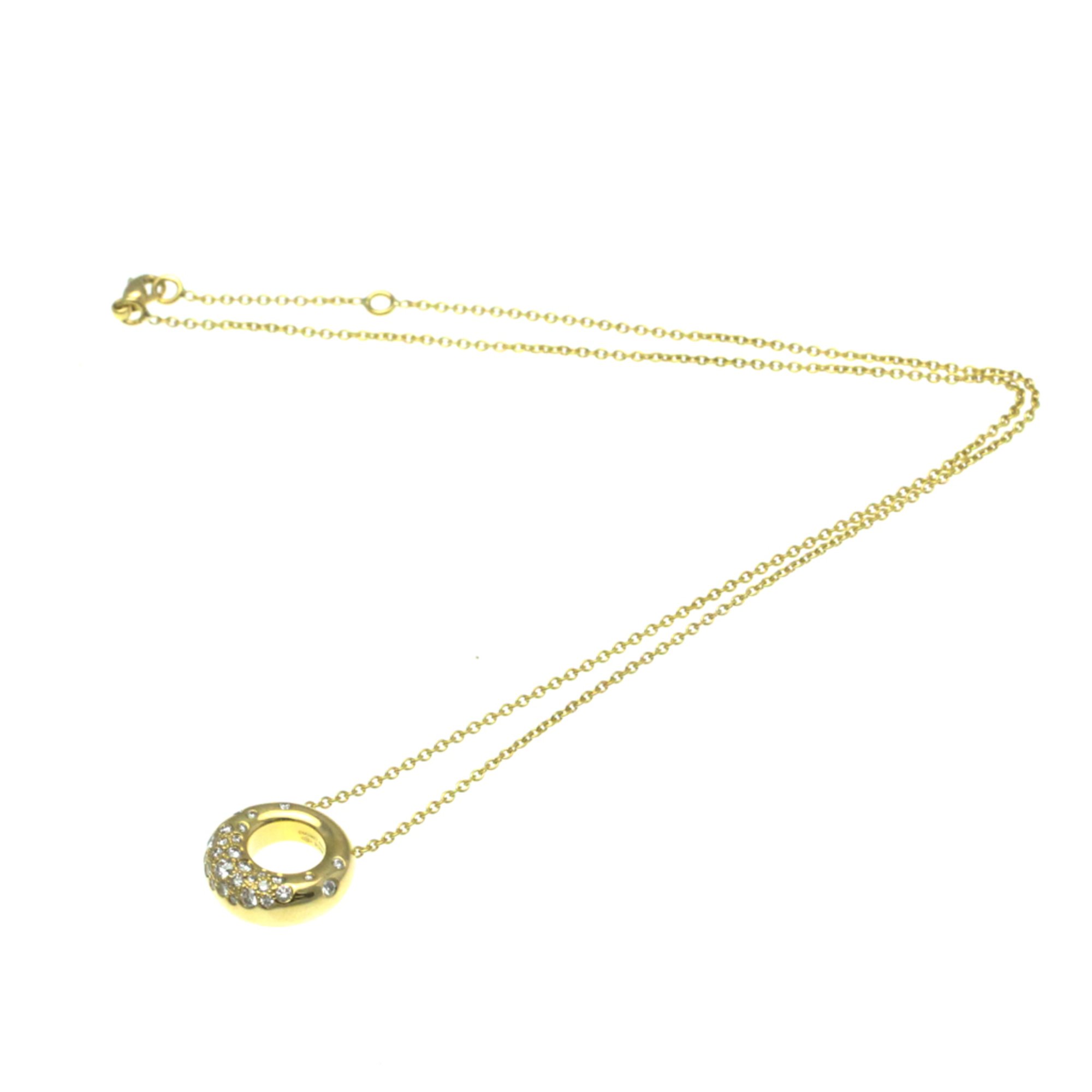 Chaumet Alliance Liens vidence Gold Yellow Gold Necklace Jewelry Pre-Owned 3007$