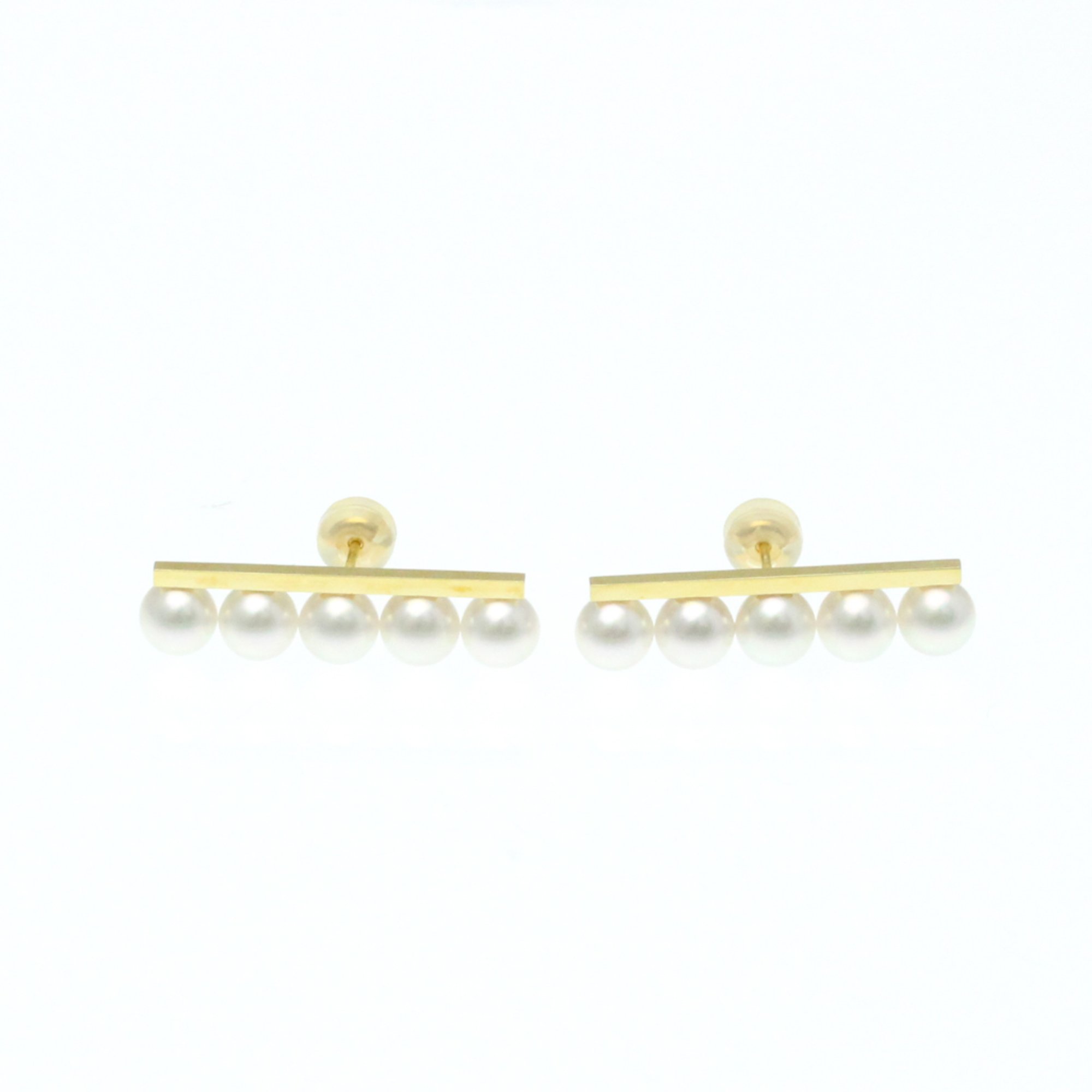 Tasaki Pearl Gold Yellow Gold Earring Jewelry (Pre-Owned)