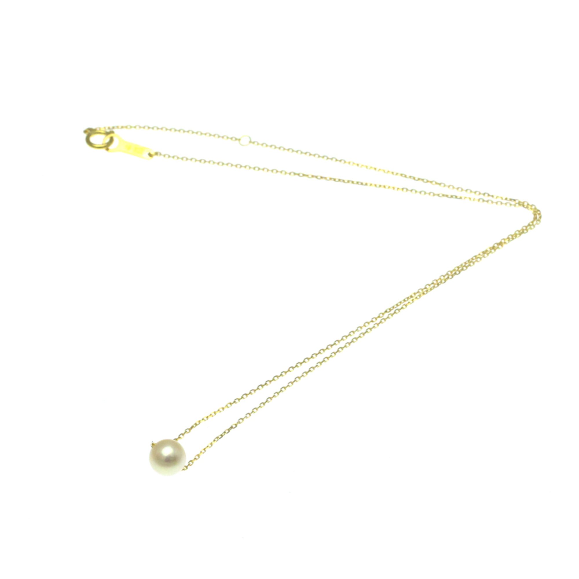 Tasaki Pearl Gold Yellow Gold Necklace Jewelry (Pre-Owned)