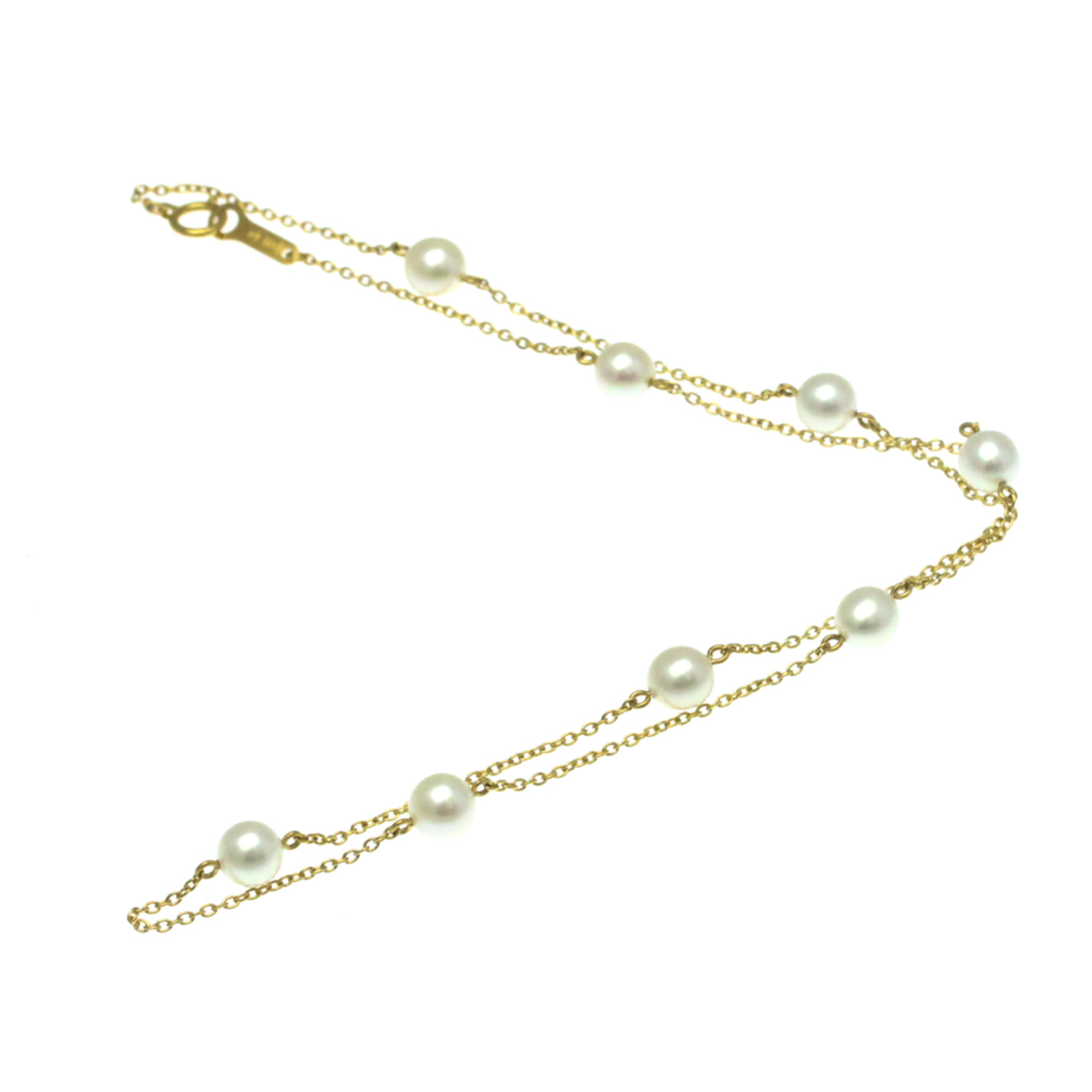 Tasaki Pearl Gold Yellow Gold Necklace Jewelry (Pre-Owned)