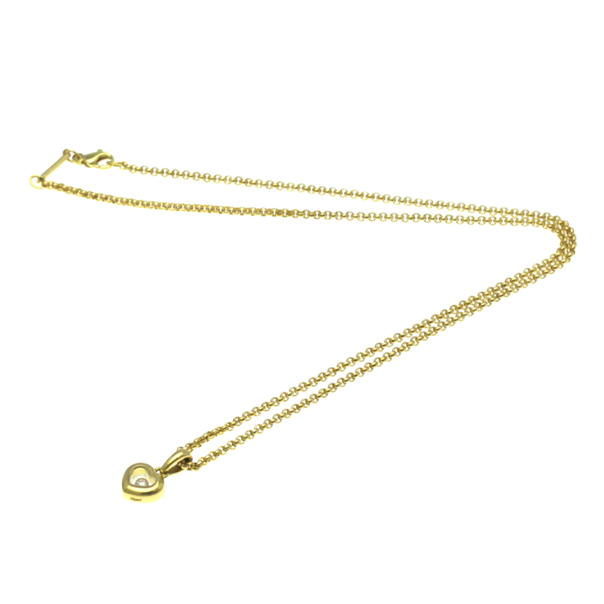 Chopard Happy Heart Gold Yellow Gold Necklace Jewelry Pre-Owned 1978$