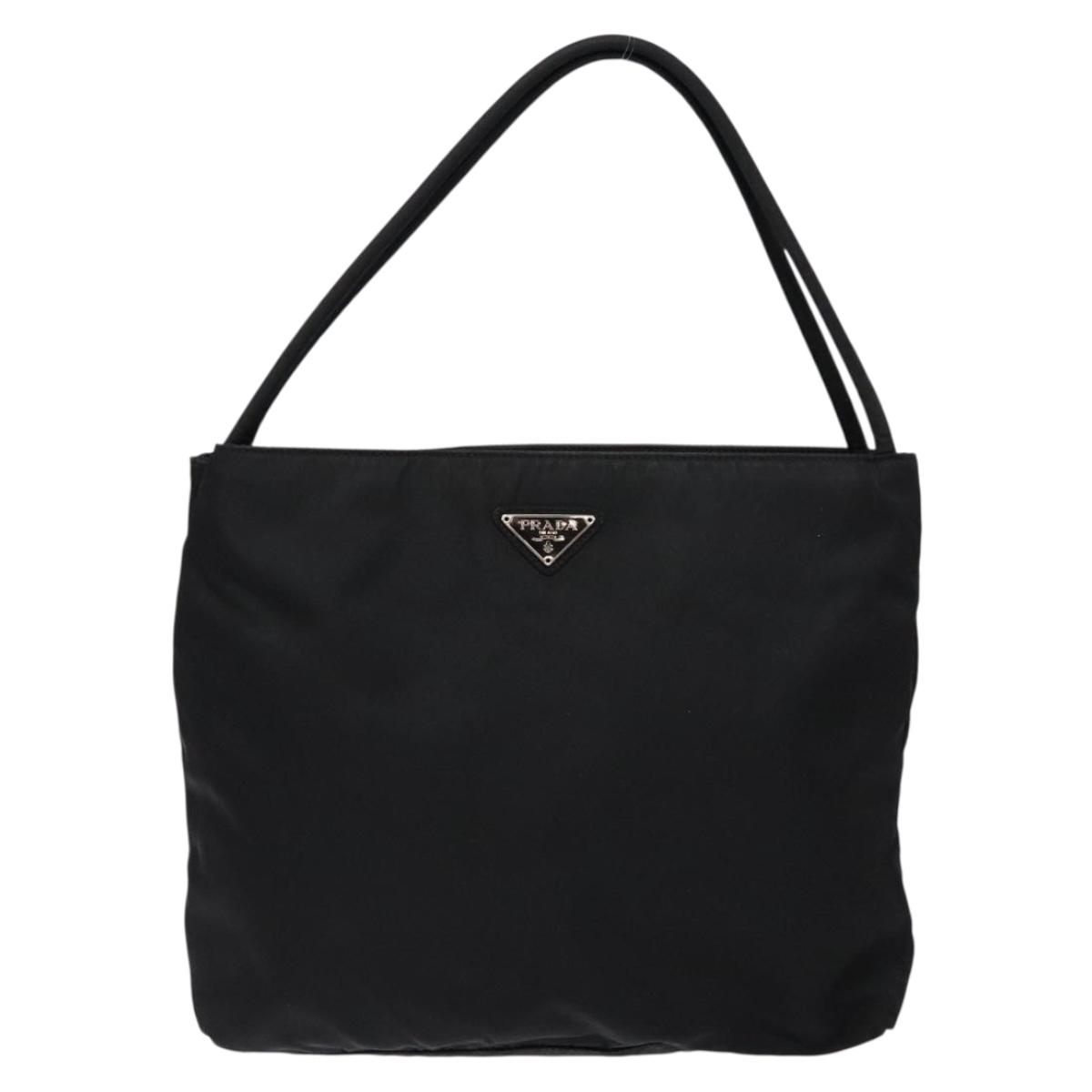 Prada Tessuto City Black Nylon Tote Bag Authentic