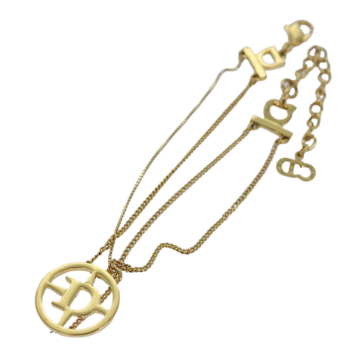 Dior Cd Gold Metal Bracelet Jewelry Pre-Owned 370$