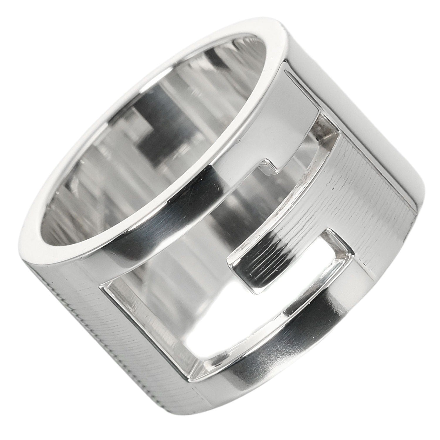 高評価のクリスマスプレゼント Silver Silver G Logo Gucci Ring eBay | Authentic Jewelry アクセサリー