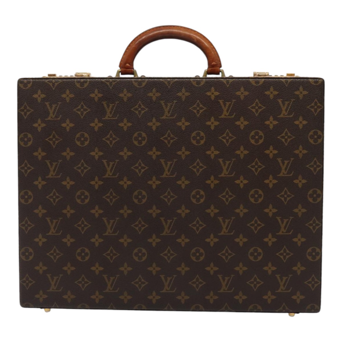 Louis Vuitton Cruiser Brown Canvas Briefcase Bag (Pre-Owned)