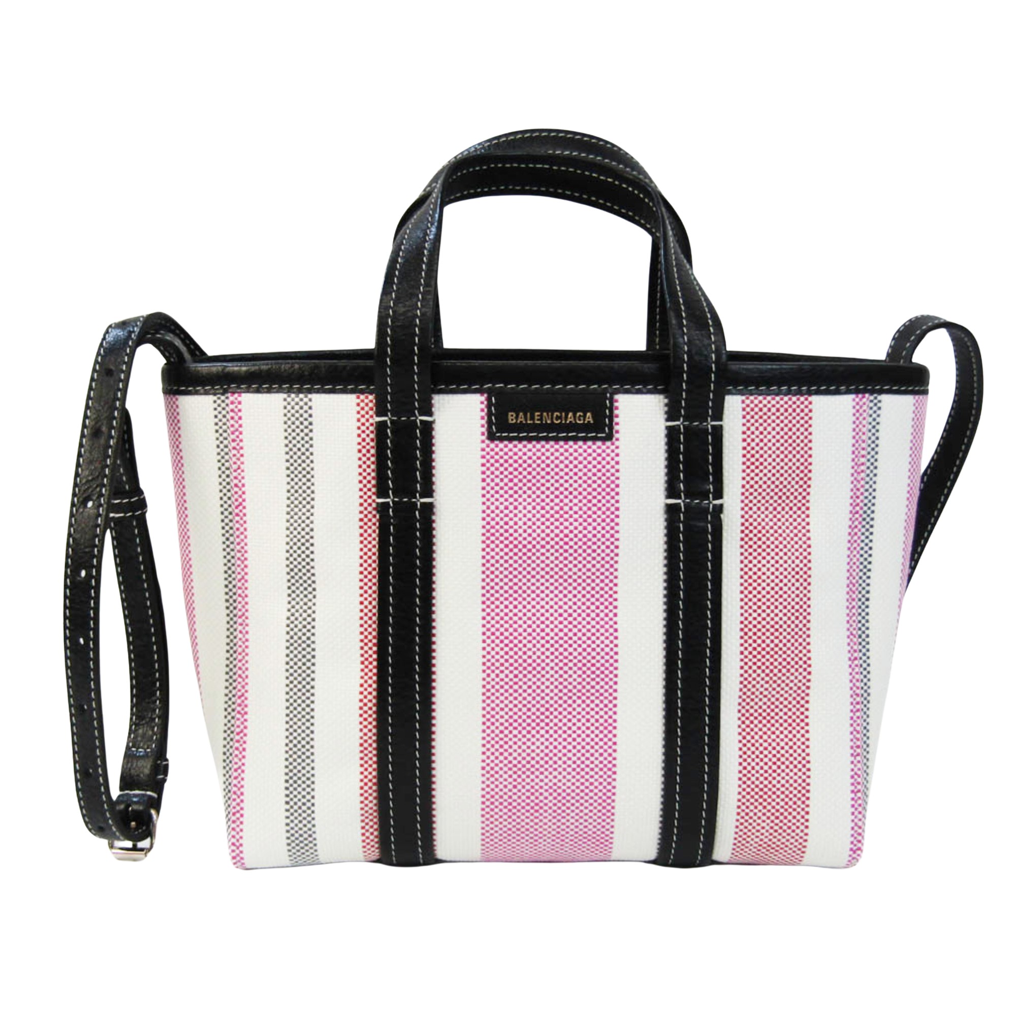 トートバッグ BALENCIAGA BARBES TOTE BAG Balenciaga Barbes Pink Leather Tote Bag Authentic | eBay