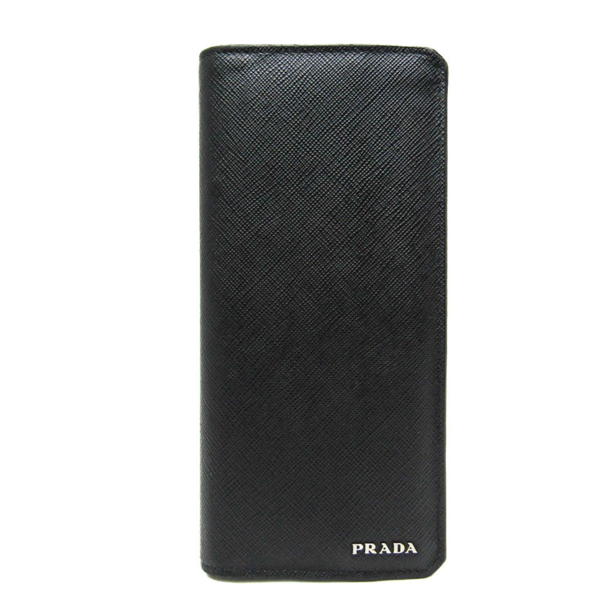 Prada Black Leather Wallet (Pre-Owned)