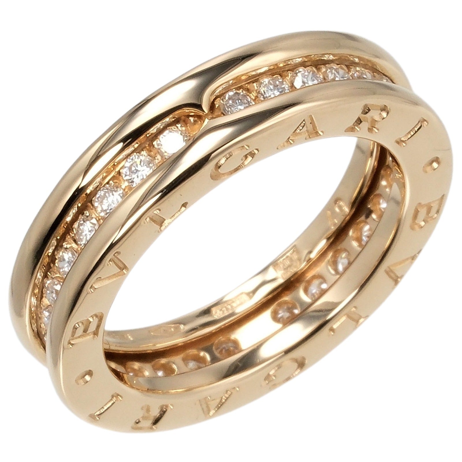 Bulgari BZero1 Gold Yellow Gold Ring Jewelry Pre-Owned 3728$