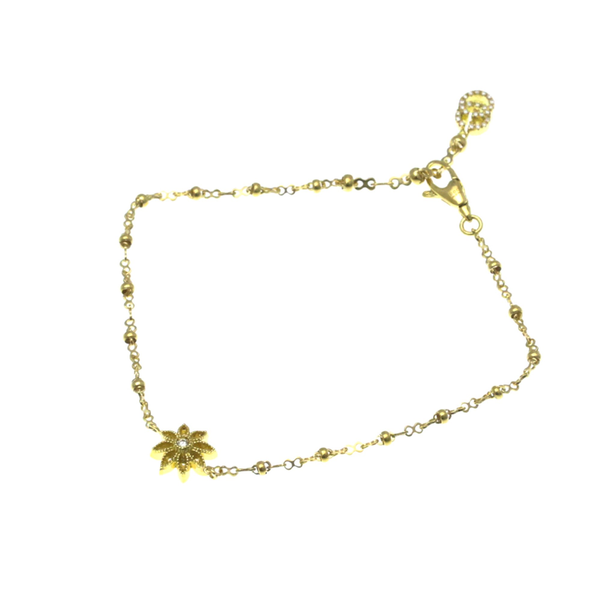 Gucci Flora Gold Yellow Gold Bracelet Jewelry Pre-Owned 1172$